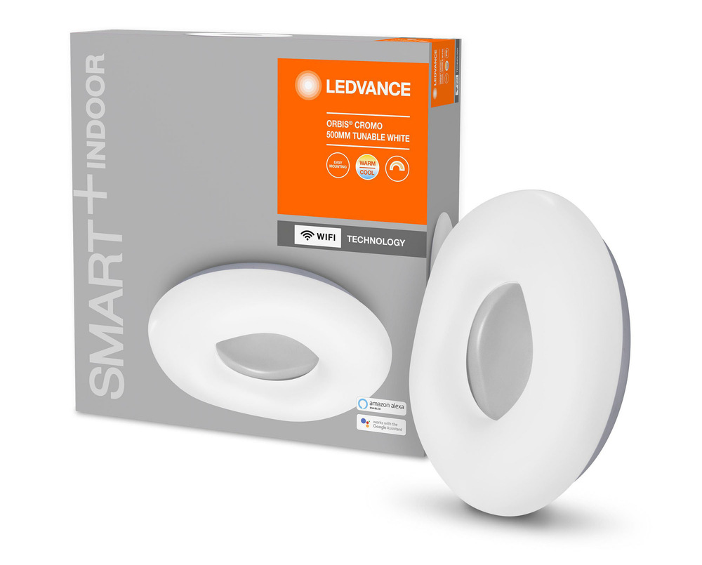 LEDVANCE SMART+ Orbis Tunable White Cromo 500, bílá