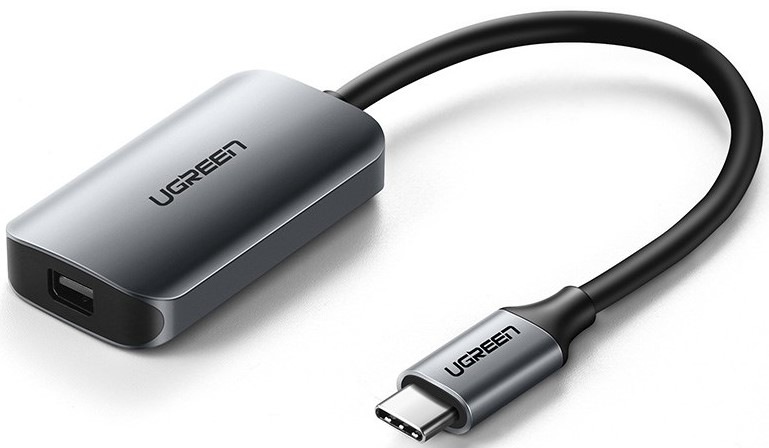 Redukce UGREEN USB-C/Mini DiplayPort - šedá