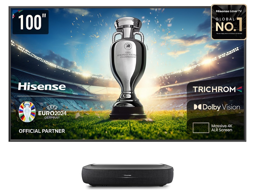 Laser Smart TV Hisense 100L9H, černá