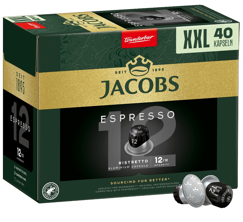 Jacobs Espresso Ristretto 40 ks