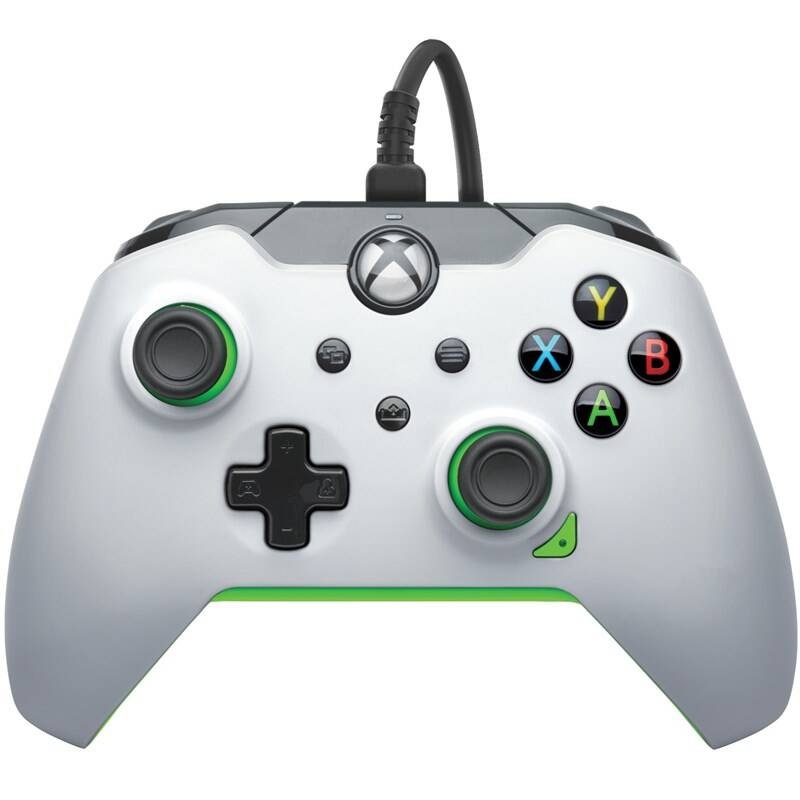 PDP Wired Controller pro Xbox Series X|S / Xbox One / PC - Neon White (049-012-WG)