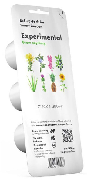 Semínka Click and Grow Experimentální náplň - 3 ks