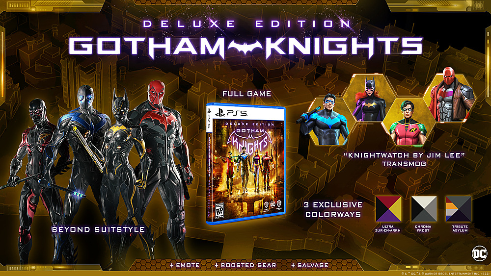 Gotham Knights - Deluxe Edition – elektronická licence, Xbox Series X|S
