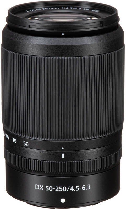 Nikon NIKKOR Z 50–250 mm f/4.5–6.3 DX, černá