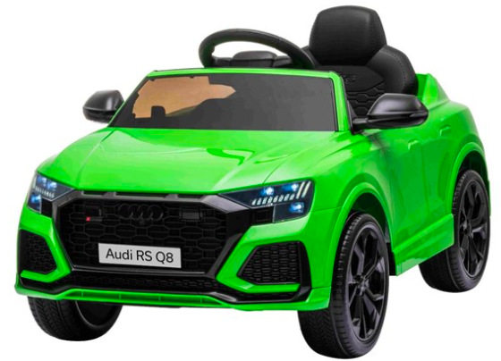 Elektrické auto Beneo Audi RSQ8 zelené