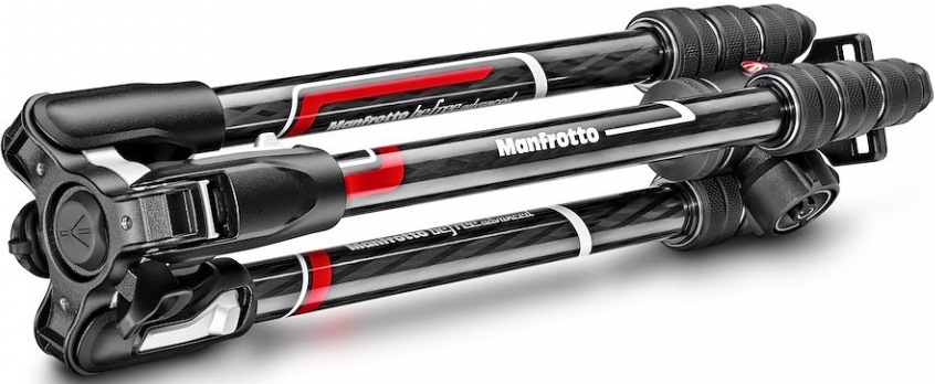 Manfrotto Befree Advanced Fibre Travel Trip, černá