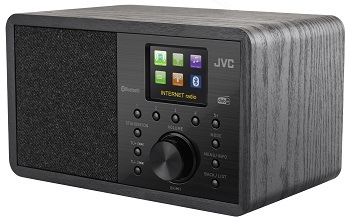 Internetové rádio s DAB+ JVC RA-E814B, černá