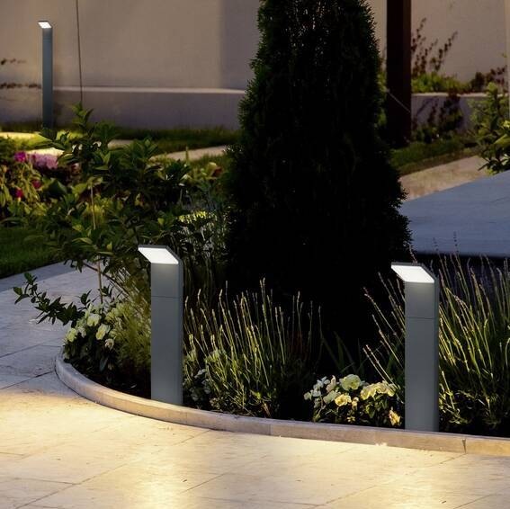 Venkovní svítidlo TRIO Pearl, 50 cm - antracitové