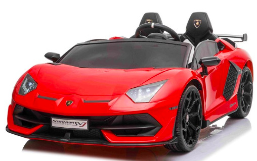 Elektrické auto Beneo Lamborghini Aventador 12V dvojmístné červené