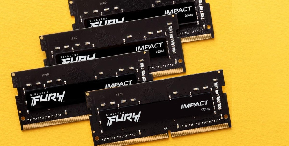 SO-DIMM Kingston FURY Impact DDR4 64 GB (2× 32 GB) (KF432S20IBK2-64)