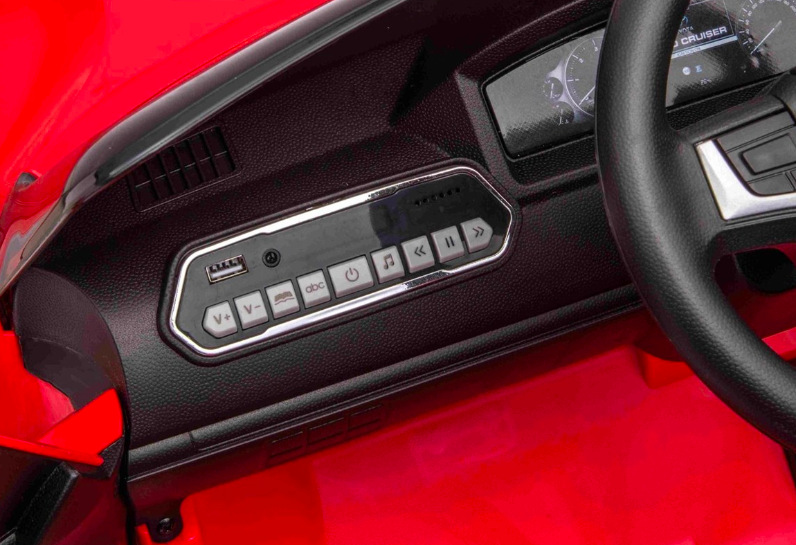 Elektrické auto Beneo Toyota Landcruiser 12V červené