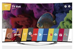 Televize LG 65EC970V stříbrná barva
