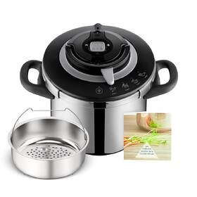 Tlakový hrnec Tefal P4551431, 8 l nerez
