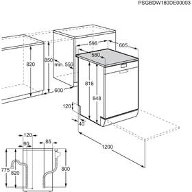 Myčka nádobí Electrolux ESM89400SX nerez
