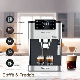 Espresso Rohnson R-98028 Hot & Cold černá barva
