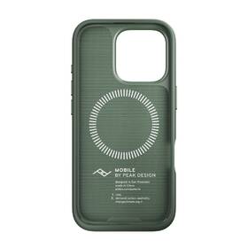 Kryt na mobil Peak Design Everyday Case na Apple iPhone 16 Pro zelená barva
