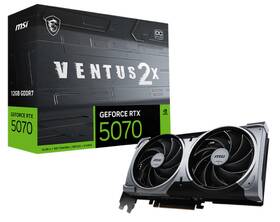 Grafická karta MSI GeForce RTX 5070 12G VENTUS 2X OC 
