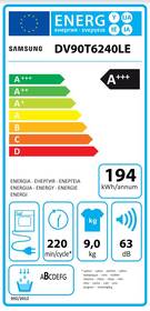 Set výrobků Samsung WW11DG6B25LEU4 + DV90T6240LE/S7 bílá barva
