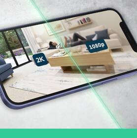 IP kamera Arlo Essential Gen.2 2K Indoor Security, 2ks bílá barva
