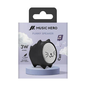 Přenosný reproduktor SBS Music Hero CAT černá barva
