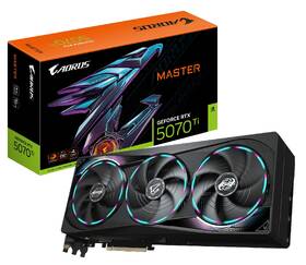 Grafická karta GIGABYTE GeForce RTX 5070 Ti MASTER 16G 
