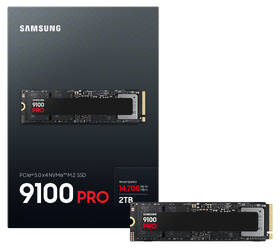 SSD Samsung 9100 PRO 2 TB PCIe 5.0 NVMe černá barva
