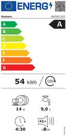 Myčka nádobí Siemens SN25EI13CE nerez
