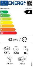 Pračka LG FLR5A82WH bílá barva
