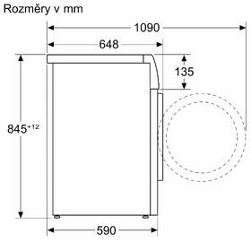 Pračka Bosch WGB254A2BY I-DOS bílá barva
