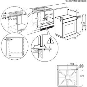 Trouba Electrolux EOD6C77Z černá barva
