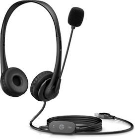 Headset HP Stereo USB G2 černá barva
