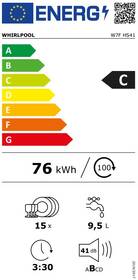 Myčka nádobí Whirlpool W7F HS41 MaxiSpace bílá barva
