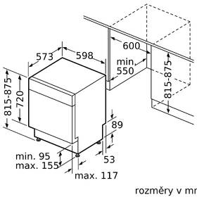 Podstavná myčka nádobí Siemens SN15ZC01CS Zeolith® 
