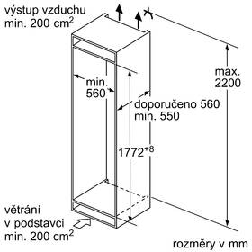 Chladnička s mrazničkou Siemens KI86NVSE0 
