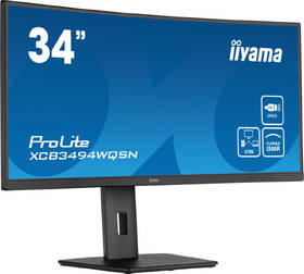 Monitor IIYAMA ProLite XCB3494WQSN-B5 černá barva
