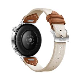 Chytré hodinky Huawei Watch GT 5 41 mm - Silver + Brown Woven Strap 
