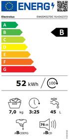 Pračka Electrolux EW6SM327DC bílá barva
