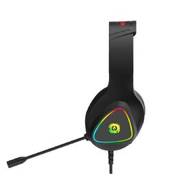 Headset Canyon Shadder GH-6, RGB podsvícení, USB + 3,5mm jack, 2m kabel černá barva
