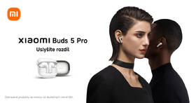 Sluchátka Xiaomi Buds 5 Pro BT bílá barva
