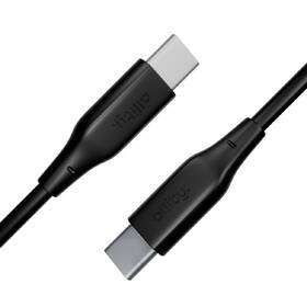 Kabel Allity AUC-02, 60W, USB-C/USB-C, 1m černá barva
