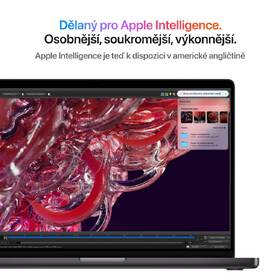 Notebook Apple CTO 14" M4 Pro 12× CPU 16× GPU, 48 GB, 512 GB - vesmírně černý CZ 
