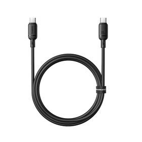 Kabel Baseus Silky USB-C/USB-C, 100W, 1m černá barva
