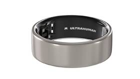 Chytrý prsten Ultrahuman Ring Air velikost 11 - Raw Titanium 
