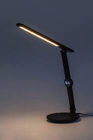 Stolní LED lampička Rabalux Isak 74198 černá barva
