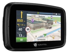 Navigační systém GPS NAVITEL G590 MOTO černá barva
