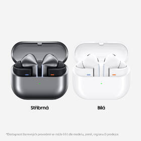 Sluchátka Samsung Galaxy Buds3 Pro bílá barva
