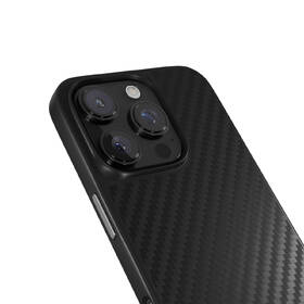 Kryt na mobil Epico Mag+ Carbon na Apple iPhone 16 Pro Max černá barva
