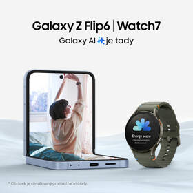 Chytré hodinky Samsung Galaxy Watch7 40mm zelená barva
