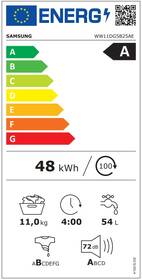 Set výrobků Samsung WW11DG5B25AELE + DV90DG52A0AELE bílá barva
