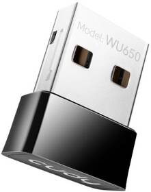 Wi-Fi adaptér Cudy WU650 AC650 Wi-Fi USB černá barva
